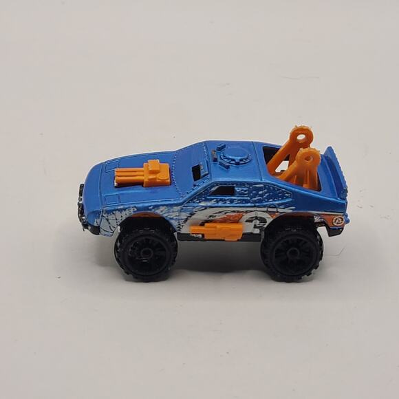 1988 Hot Wheels Sting Rod Blue and Orange No Gun VGUC C128B - Picture 3 of 5